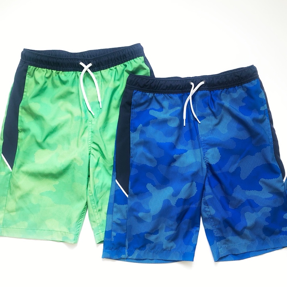 2 Lands’ End Boys Swim Shorts
